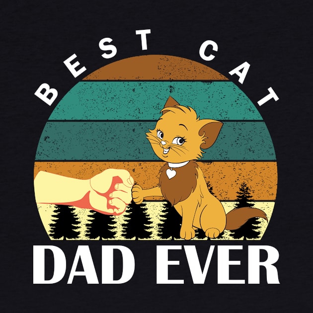 Best Cat Dad Ever by jerranne